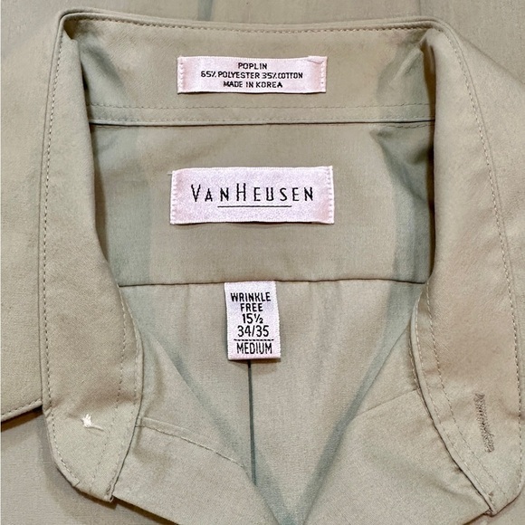 VAN HEUSEN, MENS, LONG SLEEVE, SHIRT. IN NEW CONDITION. SIZE 15 1/2–34/35 - Picture 3 of 3